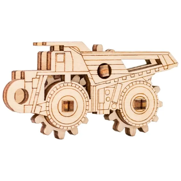 Пазл 3D Ewa Toys Belaz 14+/ Количество деталей: 10 photo 1