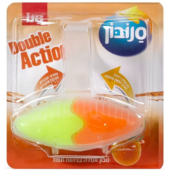 Săpun de toaletă pentru toaletă Sano Sanobon Double Action Orange 350500 pentru împrospătare photo 1