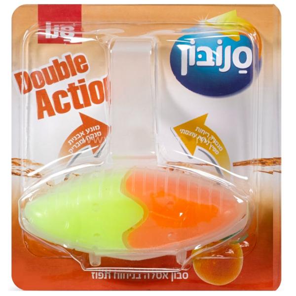 Săpun de toaletă pentru toaletă Sano Sanobon Double Action Orange 350500 pentru împrospătare photo 1