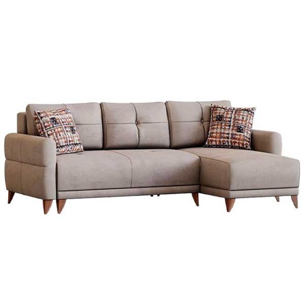 Canapea de colț Dogtas Mila (3120015725) Stofă/ Beige photo 1 Canapea de colț Dogtas Mila (3120015725) Stofă/ Beige photo 1