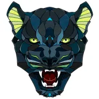 Puzzle 2D Ewa Toys Panther S 8+/ Numărul de piese: 80