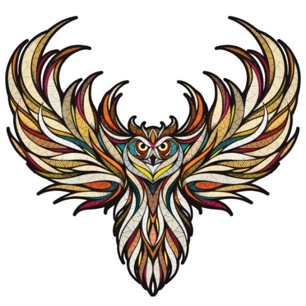 Puzzle 2D Ewa Toys Owl S 8+/ Numărul de piese: 70 photo 1 Puzzle 2D Ewa Toys Owl S 8+/ Numărul de piese: 70 photo 1