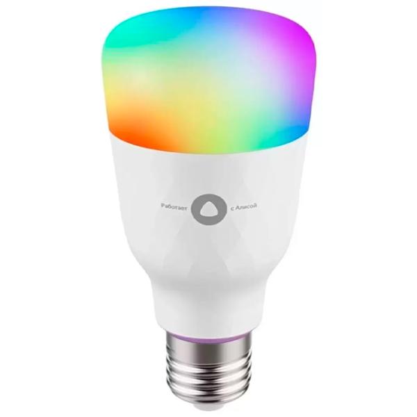 Bec inteligent LED Yandex YNDX-00018 E27/ 8 W/ 6500 K/ 900lm/ RGB photo 1