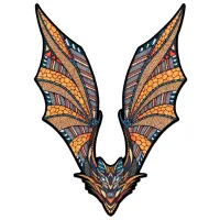 Puzzle 2D Ewa Toys Bat S 8+/ Numărul de piese: 60