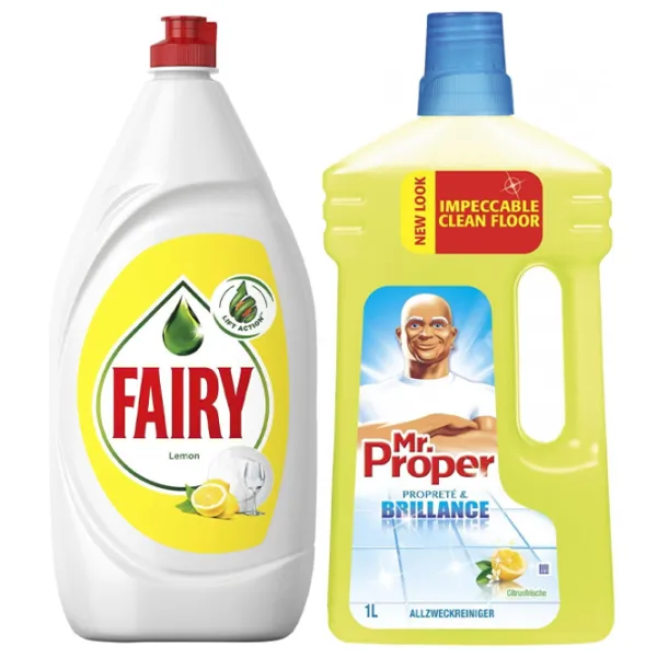 Средство для мытья посуды Fairy 1055930 1.3 л/ Лимон photo 1 Средство для мытья посуды Fairy 1055930 1.3 л/ Лимон photo 1