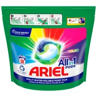 Detergent Ariel Pods Color Gel Caps 1.38 kg  Număr spălări: 58
