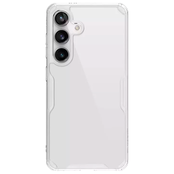 Husă pentru smartphone Samsung Galaxy S24 Nillkin/ Back/ TPU/ Transparent White photo 1