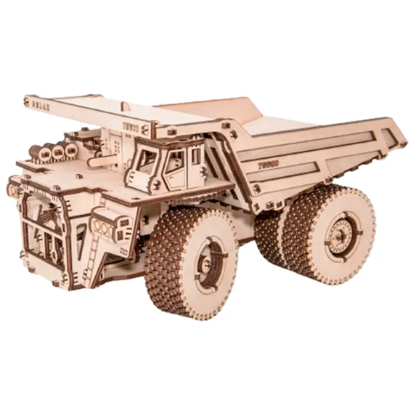Puzzle 3D Ewa Toys Belaz 75600 14+/ Numărul de piese: 307 photo 1