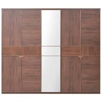 Шкаф Линейный Dogtas Gold 224 x 61см x 220 / ДСП / Коричневый 