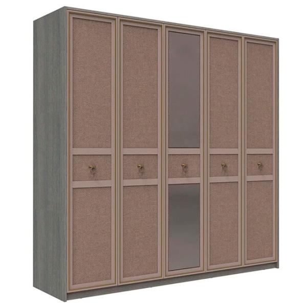 Шкаф Линейный Dogtas Hector 224 x 61см x 220 / ЛДСП / Дуб антрацит photo 1