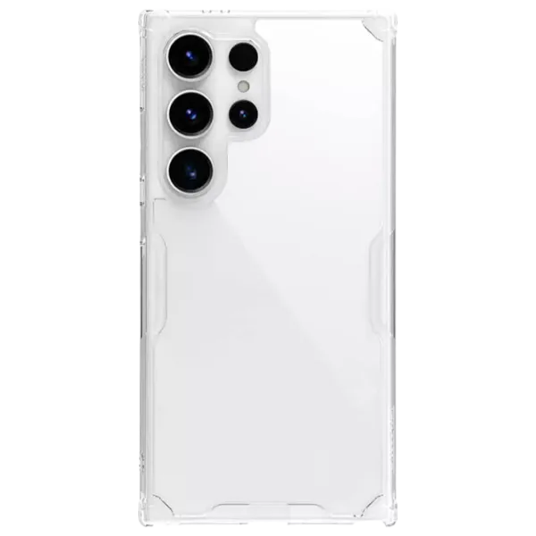 Husă pentru smartphone Samsung Galaxy S24 Ultra Nillkin/ Back/ TPU/ Transparent White photo 1 Husă pentru smartphone Samsung Galaxy S24 Ultra Nillkin/ Back/ TPU/ Transparent White photo 1