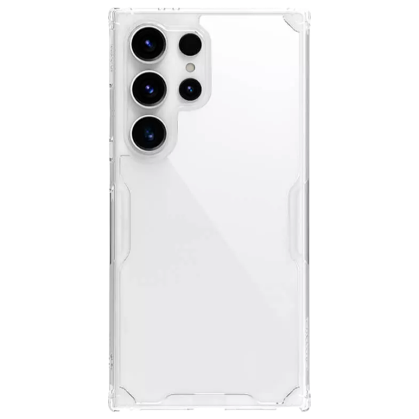 Husă pentru smartphone Samsung Galaxy S24 Ultra Nillkin/ Back/ TPU/ Transparent White photo 1 Husă pentru smartphone Samsung Galaxy S24 Ultra Nillkin/ Back/ TPU/ Transparent White photo 1