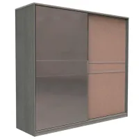 Шкаф Раздвижной Dogtas Hector 236.4 x 66.8см x 219.4 / ЛДСП / Дуб антрацит