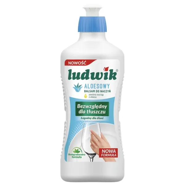 Средство для мытья посуды Ludwik 5900498028164 0.45 л/ Алоэ вера photo 1 Средство для мытья посуды Ludwik 5900498028164 0.45 л/ Алоэ вера photo 1