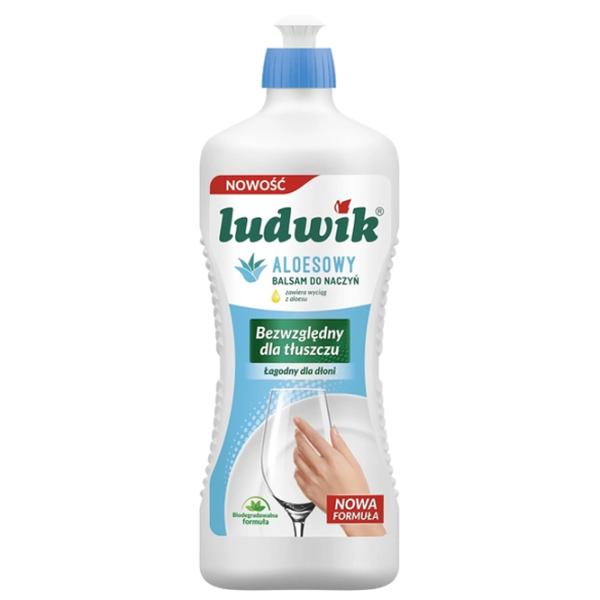Средство для мытья посуды Ludwik 5900498028171 0.9 л/ Алоэ вера photo 1 Средство для мытья посуды Ludwik 5900498028171 0.9 л/ Алоэ вера photo 1