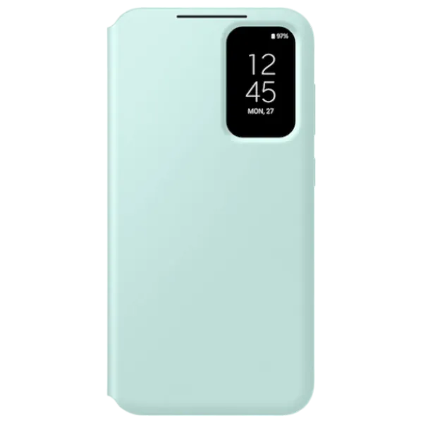 Husă pentru smartphone Samsung Galaxy S23 FE Samsung/ Smart Clear View/ PP/ Mint Green photo 1