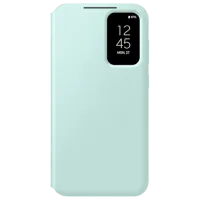 Husă pentru smartphone Samsung Galaxy S23 FE Samsung/ Smart Clear View/ PP/ Mint Green