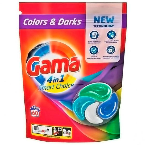 Detergent Gama 4in1 Color 0.022 kg 0.022l Număr spălări: 60 photo 1 Detergent Gama 4in1 Color 0.022 kg 0.022l Număr spălări: 60 photo 1