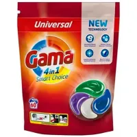 Detergent Gama 4in1 Universal 2.22 kg 0.022l Număr spălări: 60