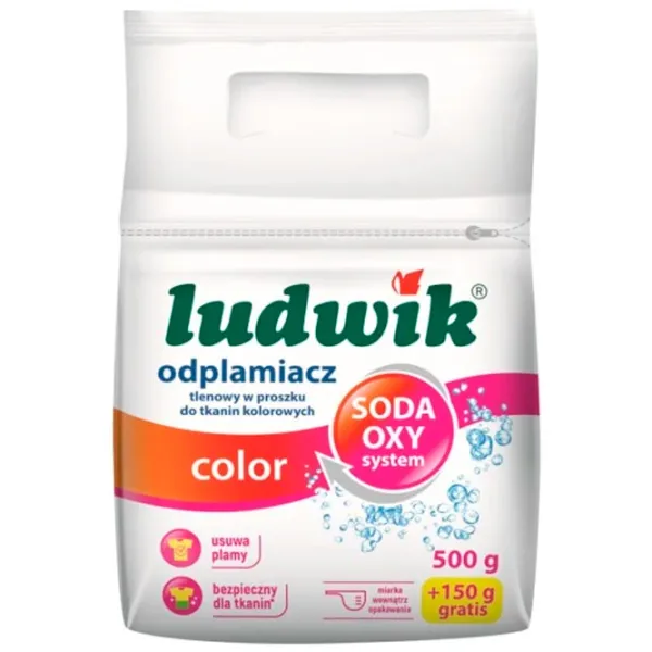 Пятновыводитель Ludwik System Color 0.65 кг  Количество стирок: 50 photo 1 Пятновыводитель Ludwik System Color 0.65 кг  Количество стирок: 50 photo 1