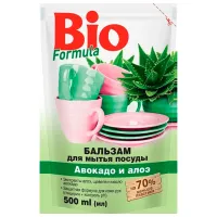Detergent de vase Bio Formula 4823015900020 0.5 l/ Avocado și aloe