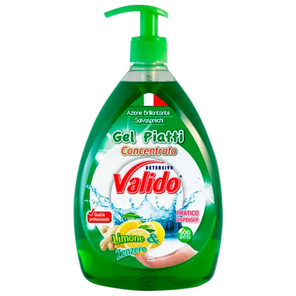 Detergent de vase Valido 8033447584255 1 l/ Lămâie photo 1 Detergent de vase Valido 8033447584255 1 l/ Lămâie photo 1