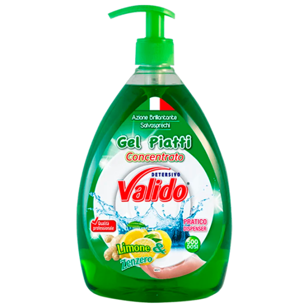 Detergent de vase Valido 8033447584255 1 l/ Lămâie photo 1 Detergent de vase Valido 8033447584255 1 l/ Lămâie photo 1