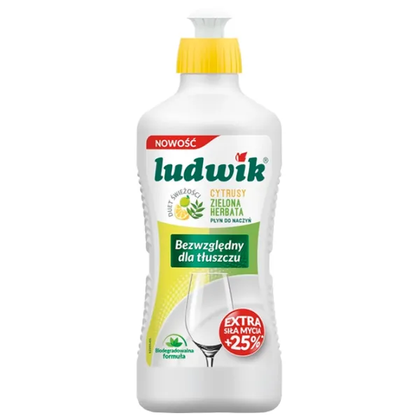 Средство для мытья посуды Ludwik 5900498028379 0.45 л/ Цитрус и зеленый чай photo 1