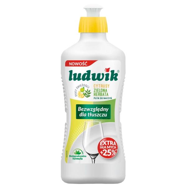 Средство для мытья посуды Ludwik 5900498028379 0.45 л/ Цитрус и зеленый чай photo 1