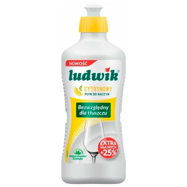 Средство для мытья посуды Ludwik 5900498028850 0.45 л/ Лимон photo 1