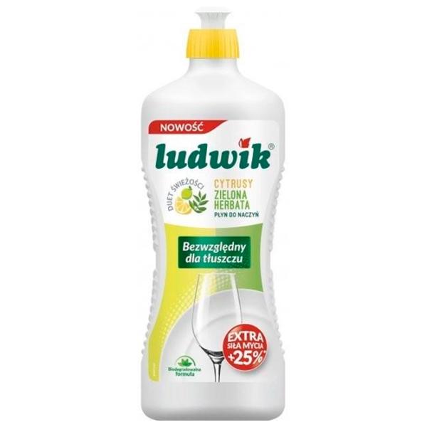 Средство для мытья посуды Ludwik 5900498028386 0.9 л/ Цитрус и зеленый чай photo 1