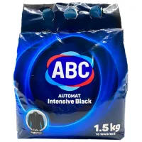 Detergent ABC Intensive Black 1.5 kg  Număr spălări: 15