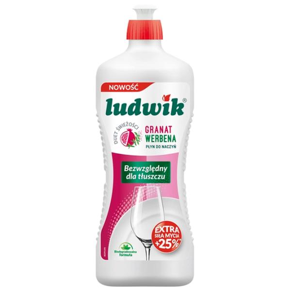 Средство для мытья посуды Ludwik 5900498028331 0.9 л/ Гранат с вербеной photo 1 Средство для мытья посуды Ludwik 5900498028331 0.9 л/ Гранат с вербеной photo 1