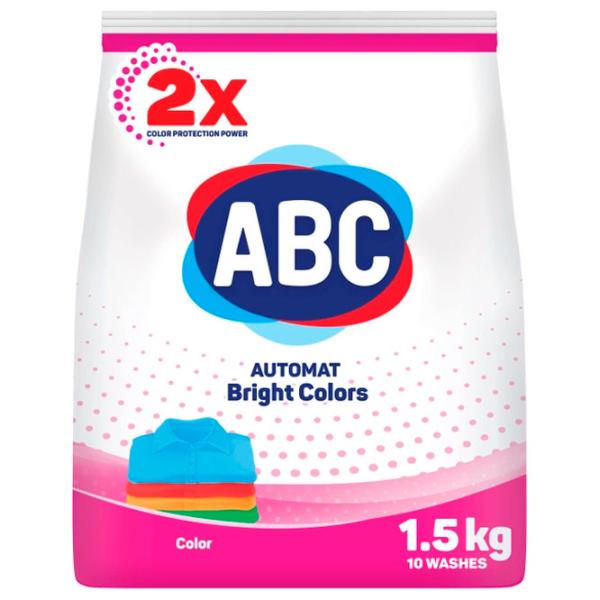 Detergent ABC Color 1.5 kg  Număr spălări: 10  photo 1