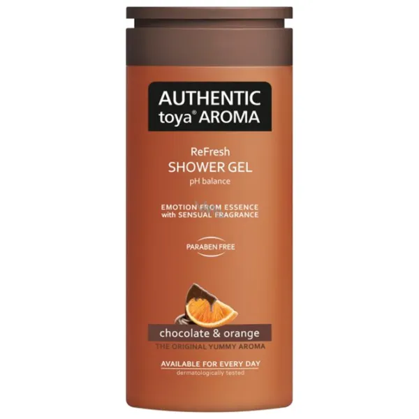 Gel de duș Authentic toya Aroma Chocolate & Orange Pentru ea photo 1 Gel de duș Authentic toya Aroma Chocolate & Orange Pentru ea photo 1
