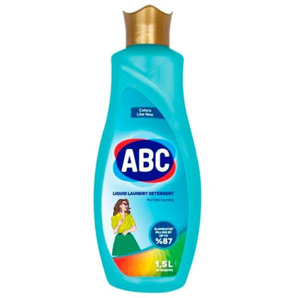 Gel de spălare ABC Liquid Laundry Detergent 1.5 kg 1.5l Număr spălări: 25 photo 1