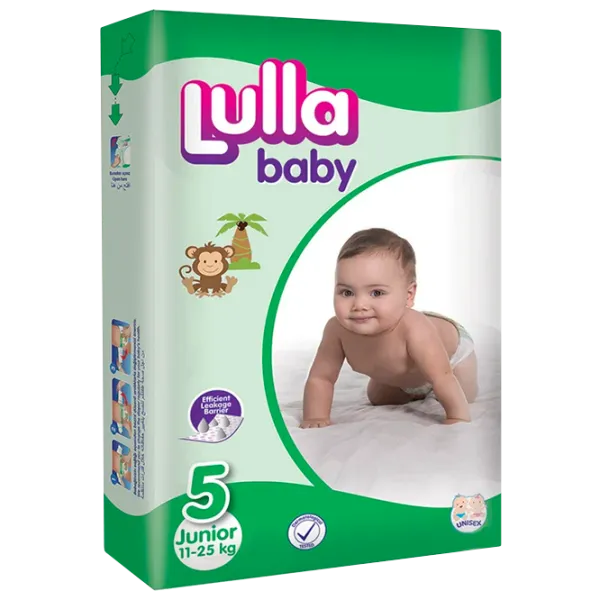 Scutece pentru copii Lulla Baby Junior 5 11 - 25 kg/ 52 buc. photo 1