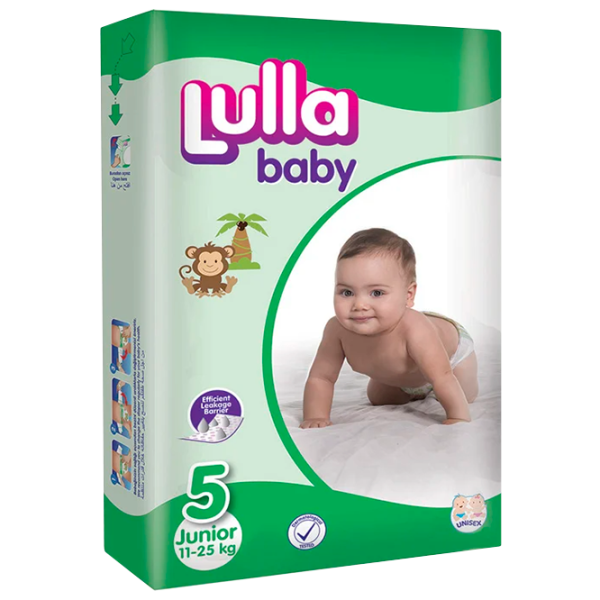 Scutece pentru copii Lulla Baby Junior 5 11 - 25 kg/ 52 buc. photo 1