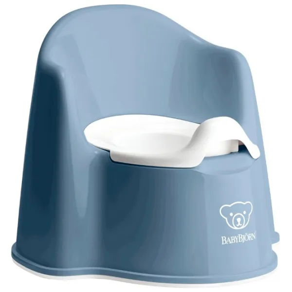 Горшок BabyBjorn Potty Chair Deep 055269A Унисекс/ 12+ месяцев/ Синий photo 1
