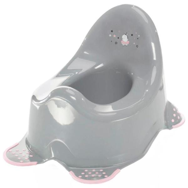 Горшок Zopa Unicorn 41663 для девочек/ 12+ месяцев/ Grey photo 1