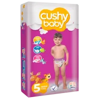 Scutece pentru copii Cushy Baby Junior 5 11 - 25 kg/ 52 buc.