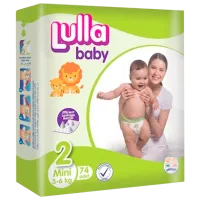 Scutece pentru copii Lulla Baby Mini 2 3 - 6 kg/ 74 buc.