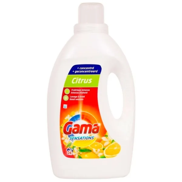 Gel de spălare Gama Sensations 1.2 kg 1.2l Număr spălări: 24 photo 1 Gel de spălare Gama Sensations 1.2 kg 1.2l Număr spălări: 24 photo 1