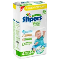 Scutece pentru copii Slipers Maxi 4 7 - 18 kg/ 54 buc.