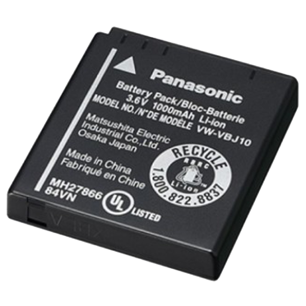 Аккумулятор для фотоаппарата Panasonic VW-VBJ10E-K Li-Ion/ 1000 мАч photo 1