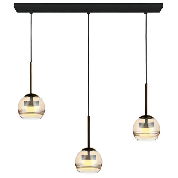 Люстра Elmos DD-LG-0607-L3B 40 Вт/ 3 цоколя - G9 photo 1 Люстра Elmos DD-LG-0607-L3B 40 Вт/ 3 цоколя - G9 photo 1