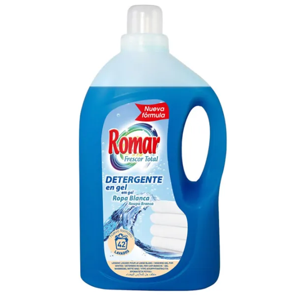 Гель для стирки Romar Total Freshness 3 кг 3л Количество стирок: 42 photo 1 Гель для стирки Romar Total Freshness 3 кг 3л Количество стирок: 42 photo 1