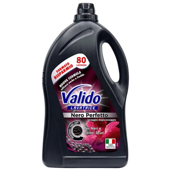 Гель для стирки Valido Nero Perfetto 4 кг 4л Количество стирок: 80 photo 1 Гель для стирки Valido Nero Perfetto 4 кг 4л Количество стирок: 80 photo 1