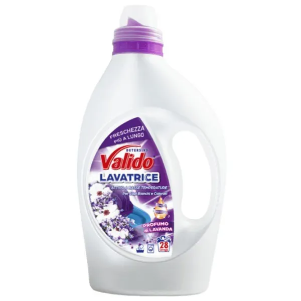 Гель для стирки Valido Profumo di Lavanda 1.3 кг 1.3л Количество стирок: 28 photo 1 Гель для стирки Valido Profumo di Lavanda 1.3 кг 1.3л Количество стирок: 28 photo 1