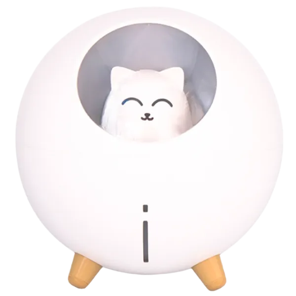 Umidificator de aer Cute Cat WT-TX5 Cu aburi/ White photo 1